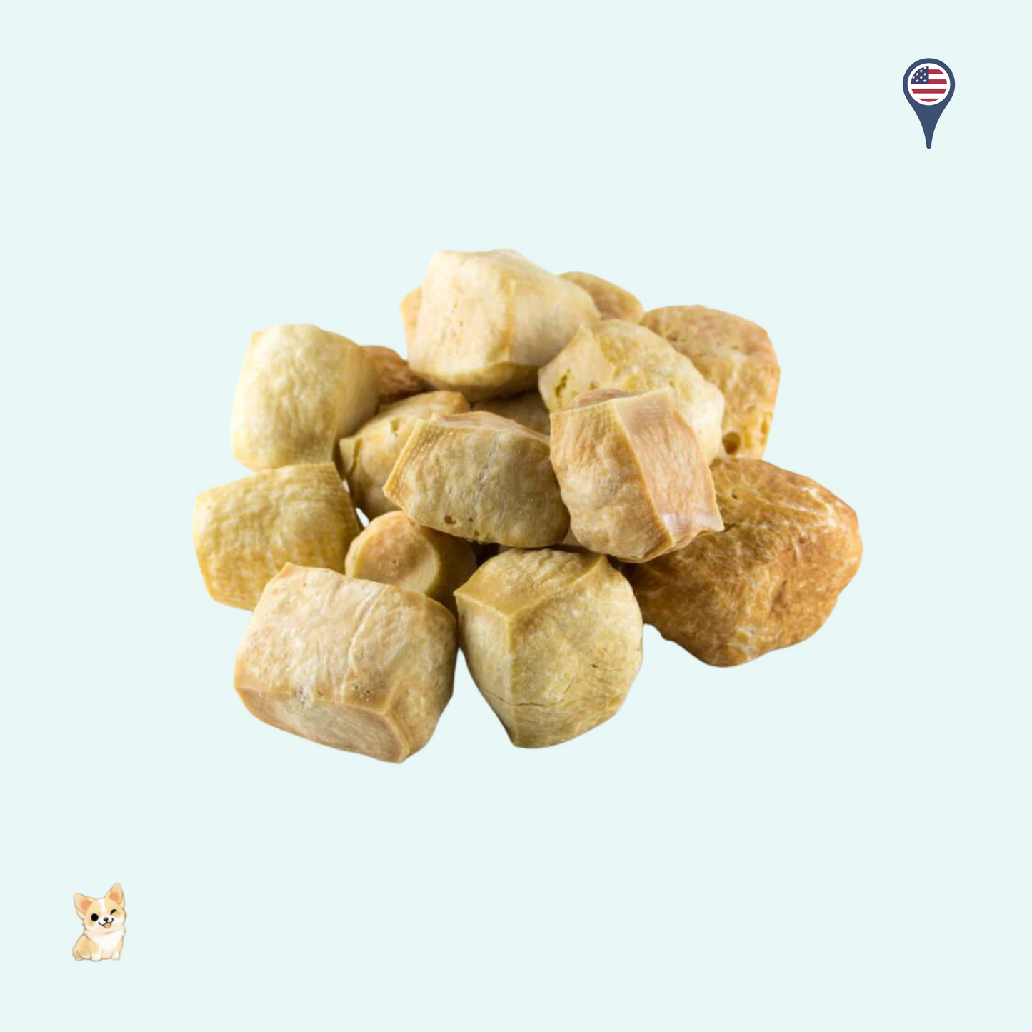 Yeti Dog Treat Crunchy Puffs (3.5oz)