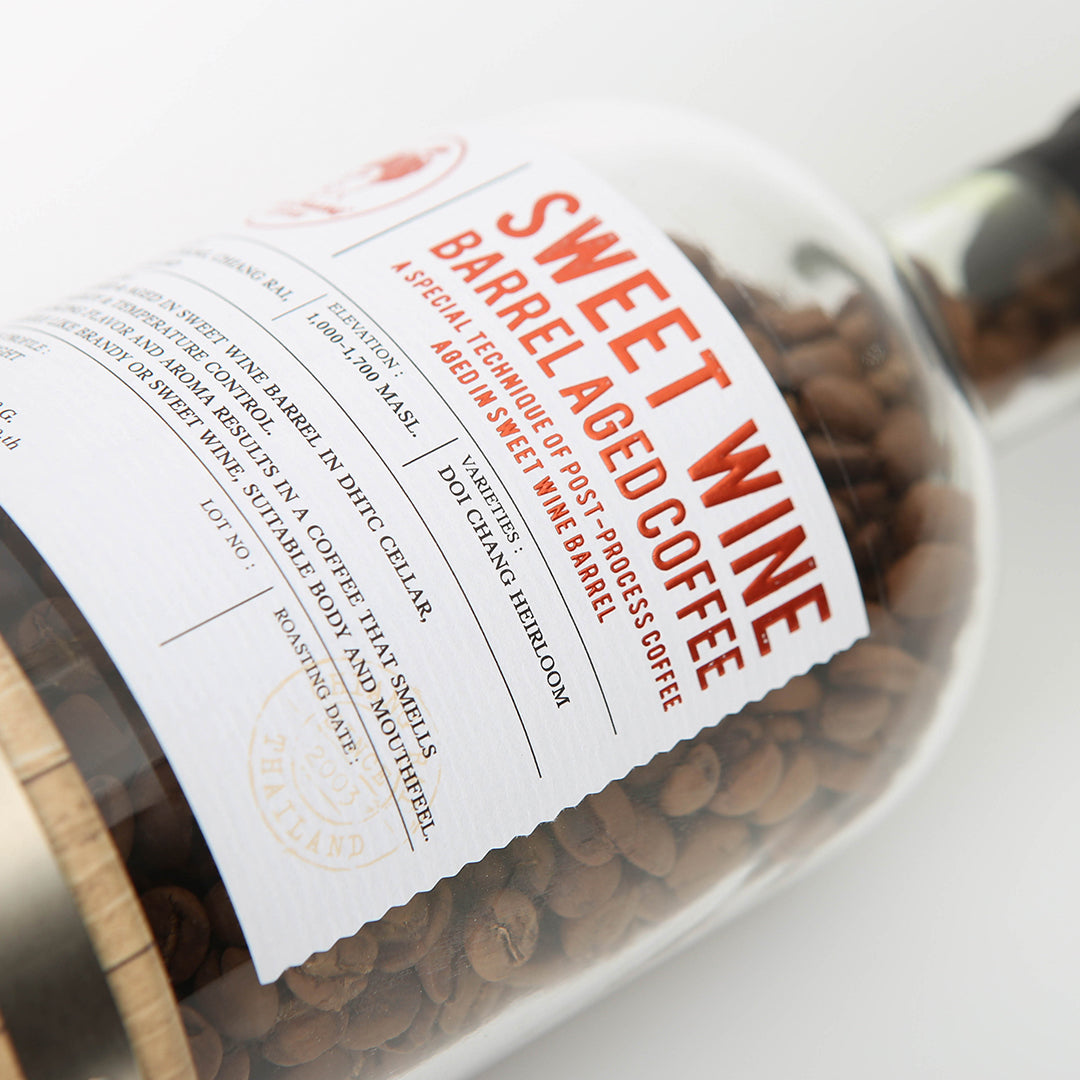 Doi Chaang Coffee Sweet Wine Barrel Aged - Medium-Light Roasted (250g)