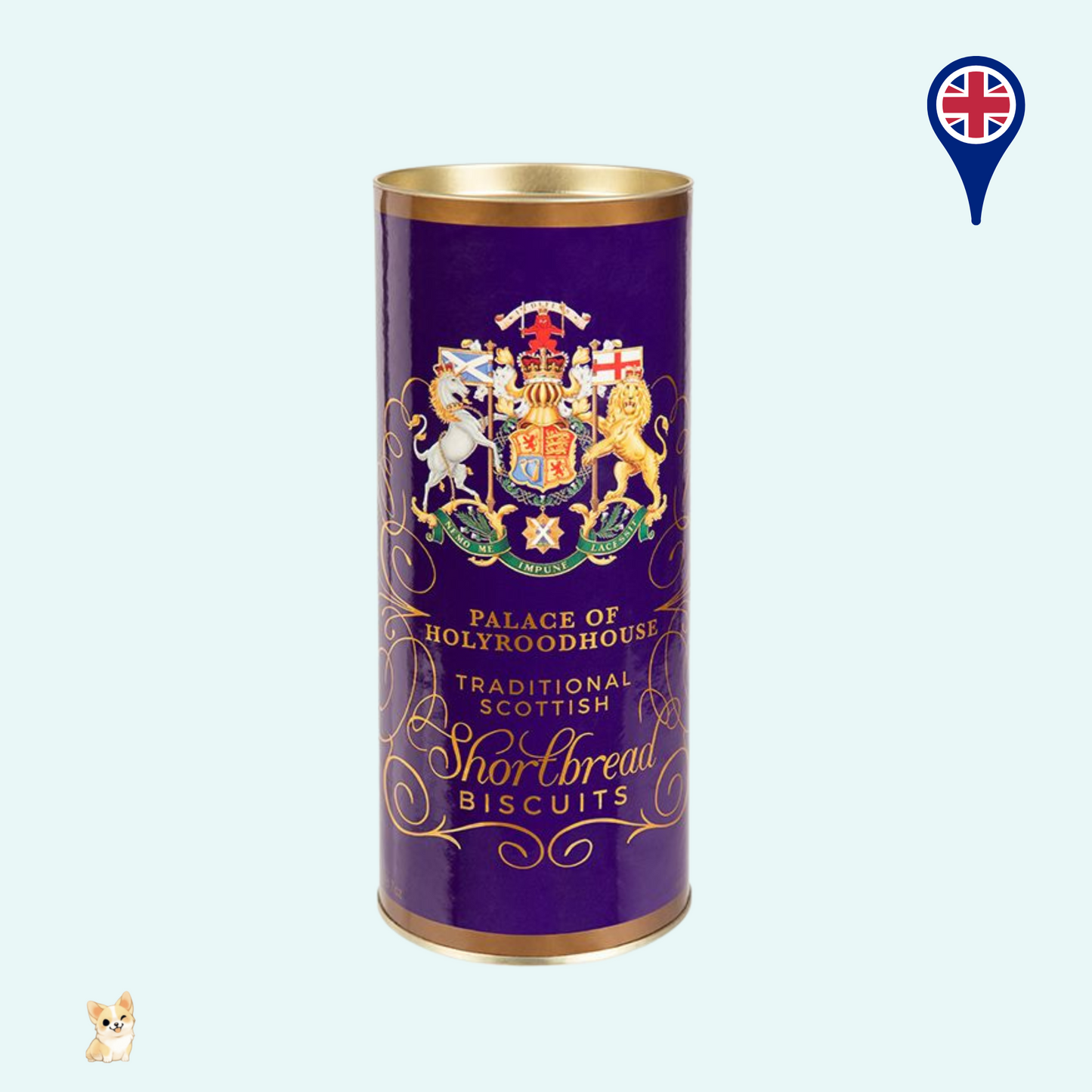 Palace of Holyroodhouse Shortbread Tube (200g)