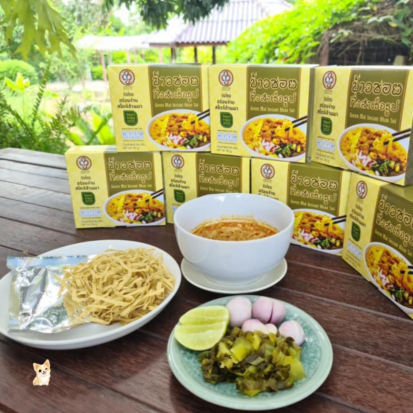 Green Mai Instant Khao Soi (90g x 3boxes)