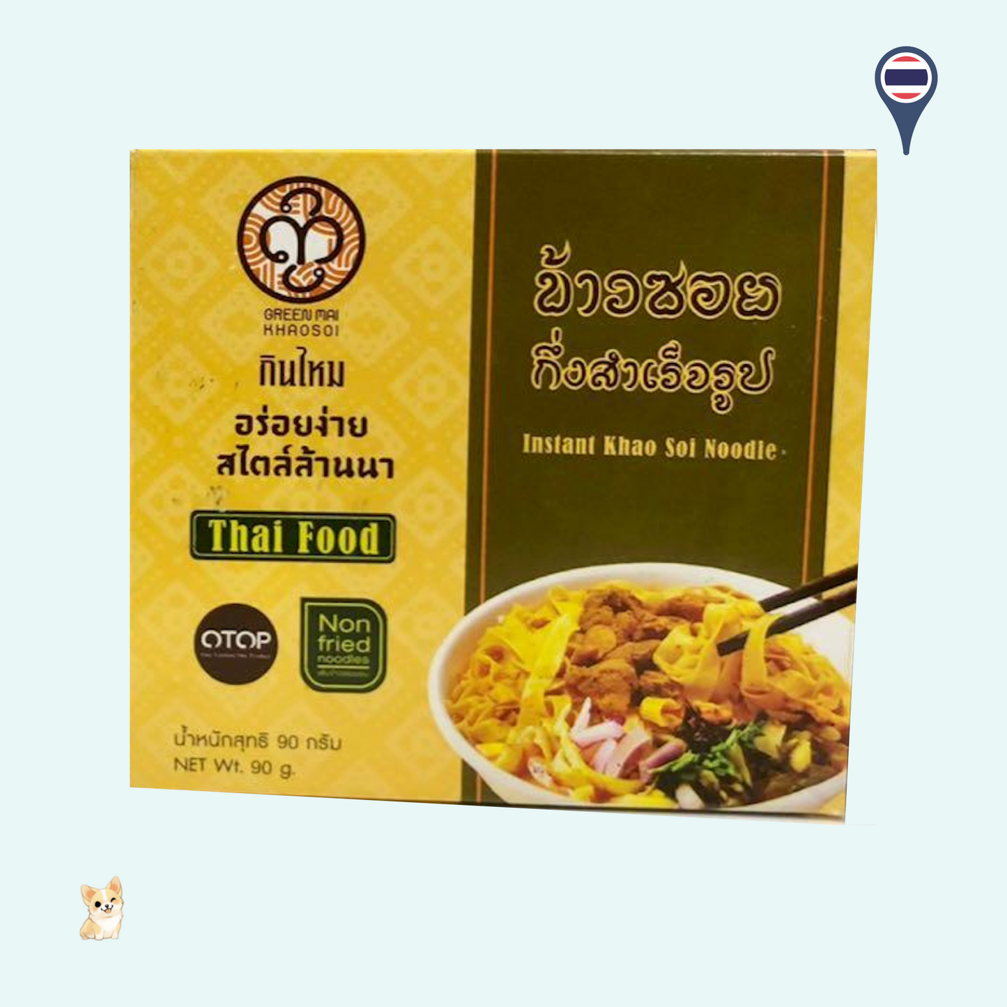 Green Mai Instant Khao Soi (90g x 3boxes)