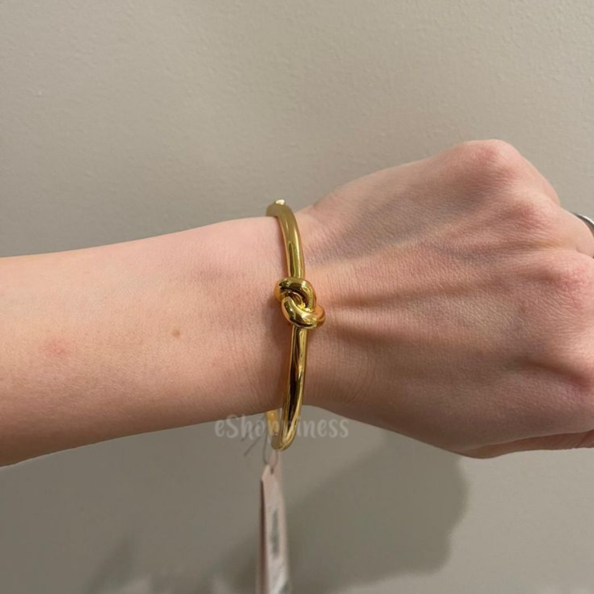 Amazoncom Kate Spade New York Sailors Knot Hinged Bangle Gold One Size   Clothing Shoes  Jewelry