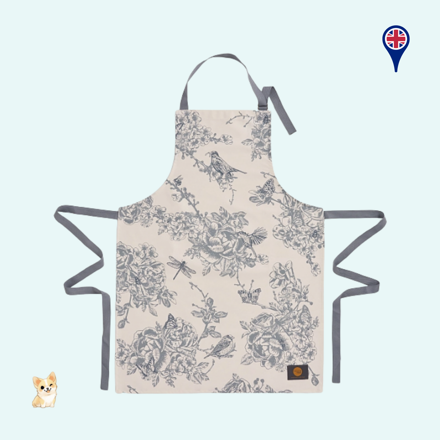 Victoria Eggs Wildlife in Spring Apron