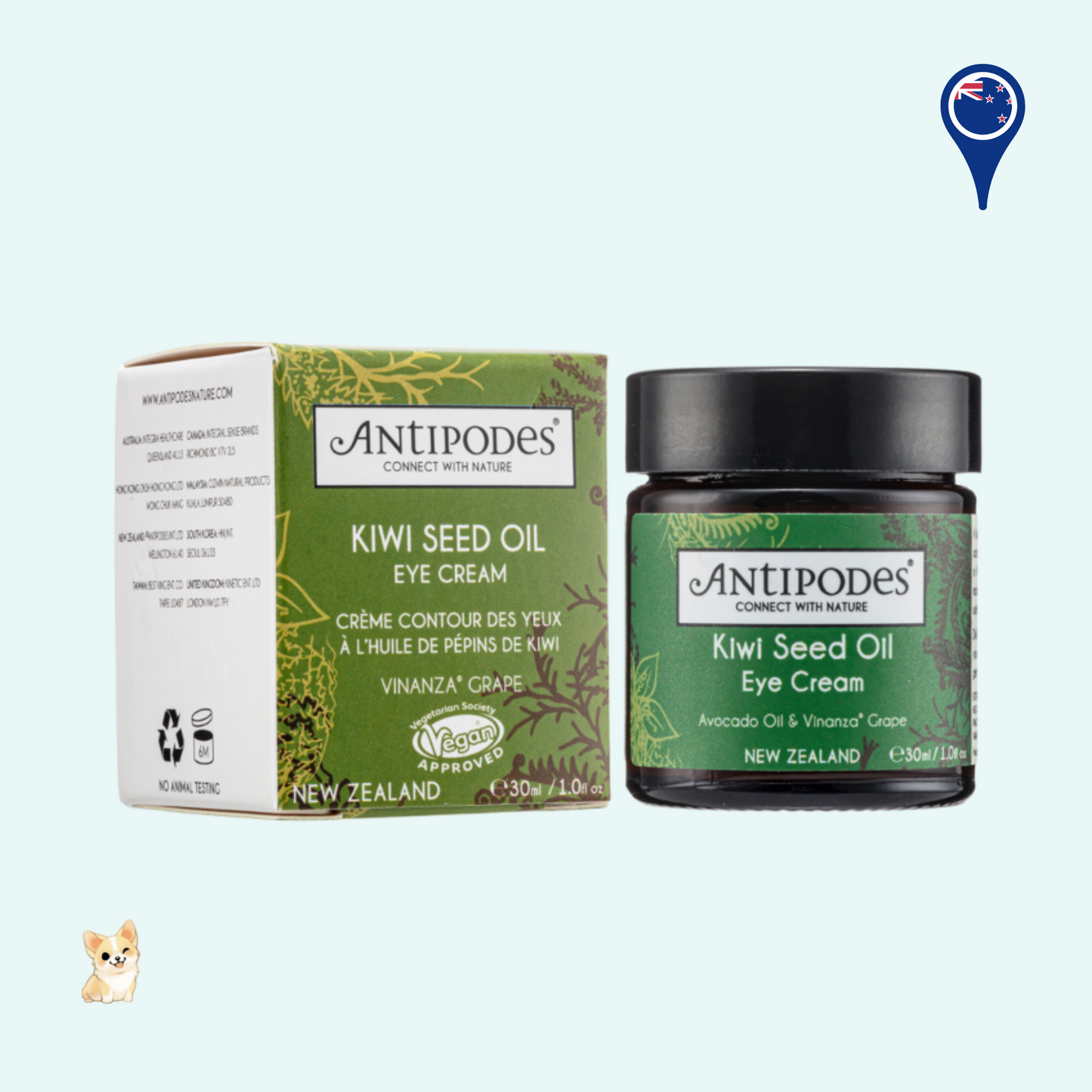 紐西蘭Antipodes奇異果籽眼霜 (30ml)